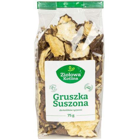 Herbal Kotlina Dolcetto per roditori e conigli Chips di pera 75 g - Chips di pera 75 g (1/3)