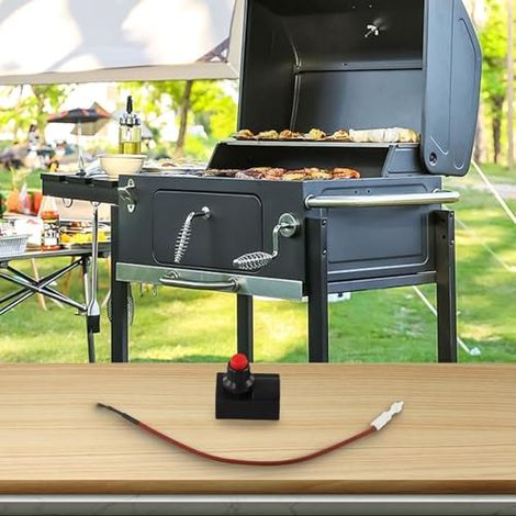 NB700C1 Kit de sécurité pour chauffage de terrasse à gaz bouton poussoir électronique Accessoire de chauffage extérieur de jardin (1/5)