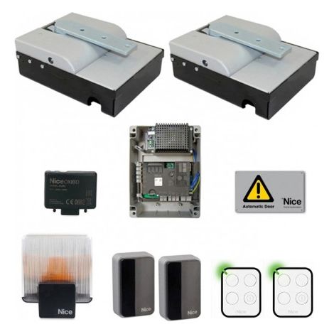 Kit S-FAB SFAB 2024 BD Per Cancelli a Battente Ante 2,3mt 24v NICE SFAB2024BDKCE