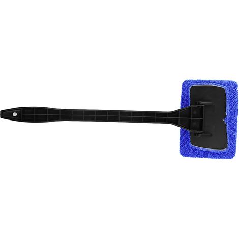 Autoscheiben-Reinigungsbürste, Werkzeug zur Entfernung von Autoscheibenstaub und -schmutz, einfach zu bedienen, blau (1/5)