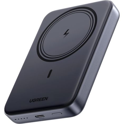 Zapix Batterie Externe 10000mAh Power Bank USB C PD 20W Charge Rapide Charge Magnétique sans Fil Chargeur Induction Compatible avec 17 16 15 14 13 12 Air Plus Pro Max (1/5)