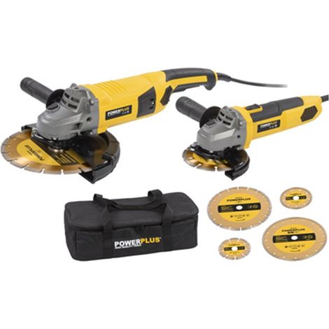 Winkelschleifer Powerplus powx06250 2000W 230mm 2 Stück (1/3)