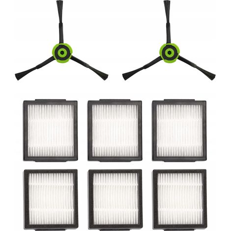 Filtres à brosse pour iRobot Roomba Combo J7/J7+/J9/J9+  8 pièces. (1/4)