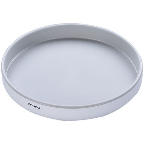 Plateau Tournant Organisateur 30cm, Porte-épices Plateau Tournant Cuisine, Organisateur Rotatif pour Épices et Ingrédients de Cuisson(30cm 1-Pièce, Gris) (1/5)