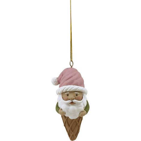 Deko Anhänger Weihnachtsmann 11,5 x 4,5 x 6,5 cm bunt Weihnachtscharaktere