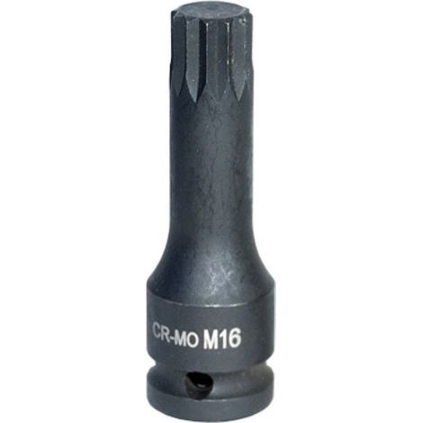 Douilles embouts impact a chocs spline xzn de m4 à m18 - de : xzn-m18-choc