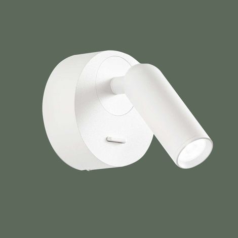 Applique De Chevet Blanche Led Orientable Anne (1/4)