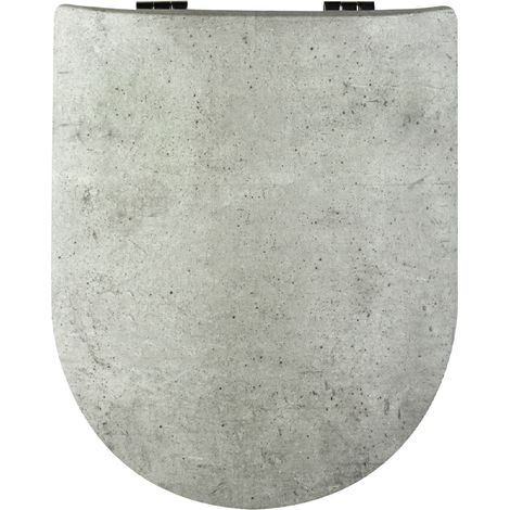 Abattant WC Wood Slim BOSTON, descente assistée et déclipsable - Olfa (1/5)
