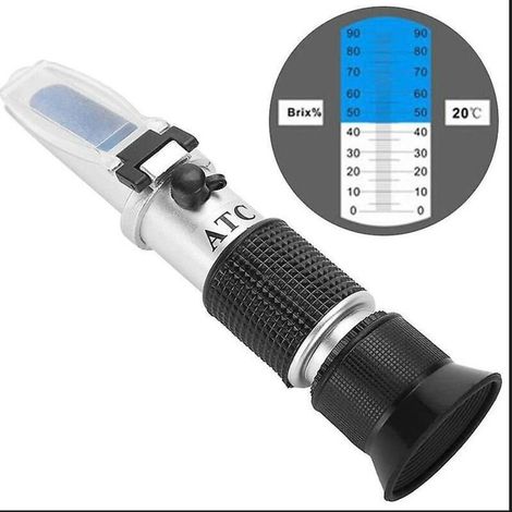 testeur De Vin, Rfractomtre, Testeur Brix Sucre 0-40% Alcool 0-25%, Testeur D'alcool