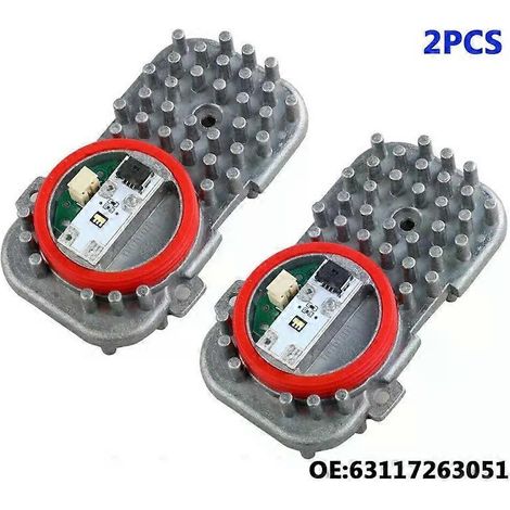 Module ballast LED Angel Eyes (1/2 pièces) pour phares BMW Série 3, 4, 6, X3, X5, X6 et 2013 (neuf) 63117263051--JXLGV (1/5)