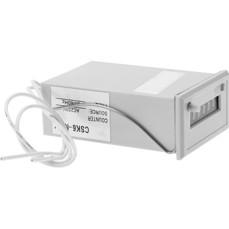Compteur d'impulsions électromagnétiques à 6 chiffres CSK6‑NKW (01 AC 220V) (1/5)