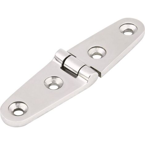 Marine Charnière De Porte, En Acier Inoxydable Poli Miroir Charnière De Porte De Cabine De Bateau De Remplacement Charnière(103x27) (1/5)