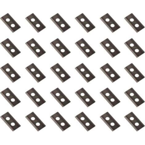 Lames de 30 x 3,6 cm compatibles avec les robots Kress Mission KR120E KR121E KR122E KR123E KR133E (1/4)
