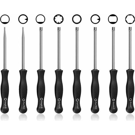 8-teiliges Vergaser-Einstellwerkzeug-Set, verschiedene Vergaser-Schraubendreher, Vergaser-Einstellung für 2-Takt-Motoren (1/4)
