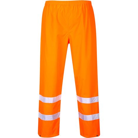 Hochsichtbarer Verkehrs-Hose Farbe: Orange Größe L - Portwest