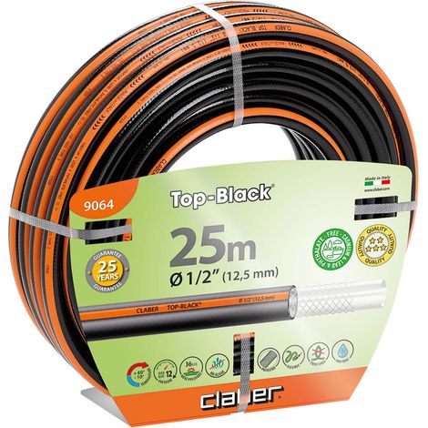 Tubo flexible Top-Black 25 m diámetro 1/2"