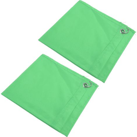 2 pièces drapeau d'entraînement de cheval en Nylon équestre Portable résistant à l'abrasion pour le divertissement d'activité vert (1/5)
