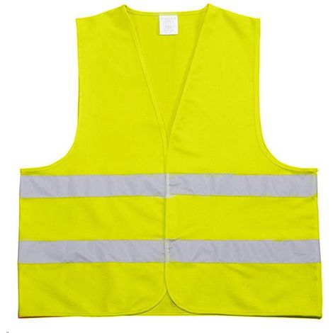 Chaleco reflectante amarillo homologado XXL