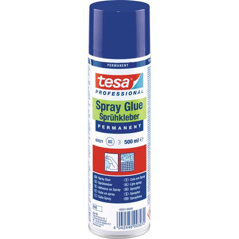 Tesa 4042448003072 Colla spray permanente trasparente