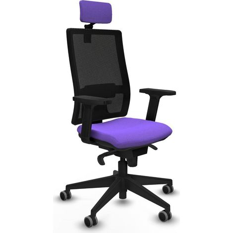 Piqueras-y-crespo Chaise Ergonomique Lilas Bureau Confort (1/3)