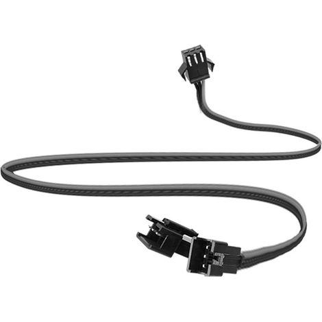 Câble d'extension Argb 5V 3 broches pour carte mère Aura MSI, adaptateur répartiteur en Y