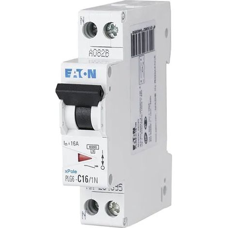 Interruptor Eaton ph+n 16 A 1P N 10 kA