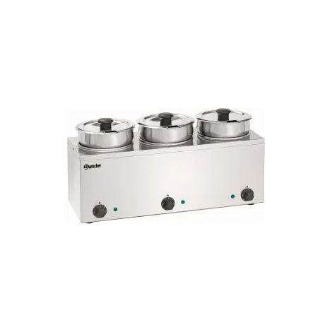 Bain Marie Hotpot, 3x pot, 3,5 L - Bartscher