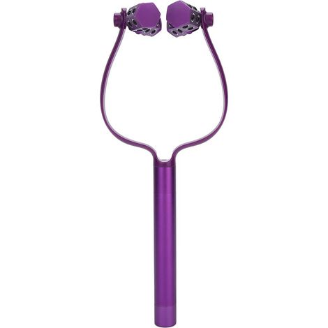 Rouleau de Massage Vibrant pour Visage au Germanium - Lifting et Raffermissement - Violet (1/5)