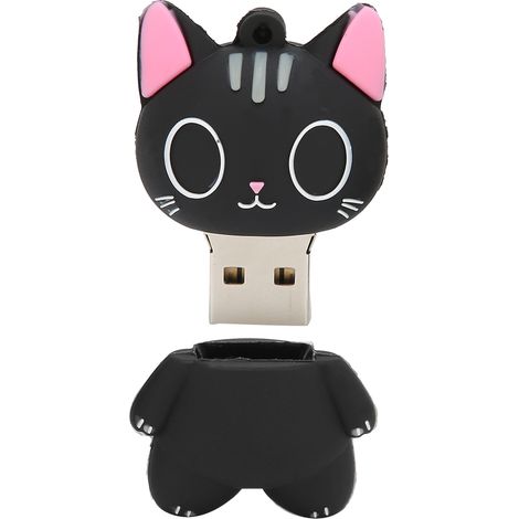 16-GB-USB-Stick mit niedlichem Katzenmotiv – Speicher für Fotos, Musik und Filme – Praktisches Geschenk (1/5)