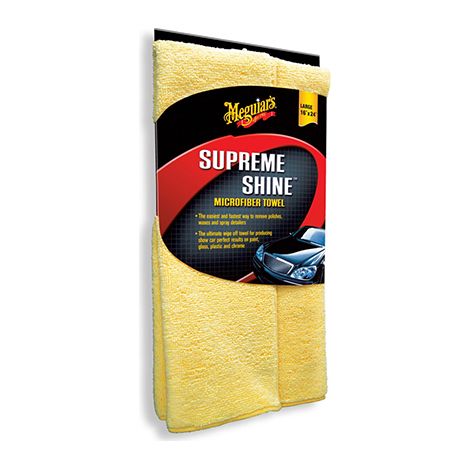 Meguiar's 81490 Panno in Microfibra Supreme Shine - Confezione: 1 PEZZO