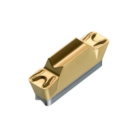 Drehwendeschneidplatte ISO LCMF 041608-F:T8330 Tiefe 3mm PVD beschichtet Gold (1/2)