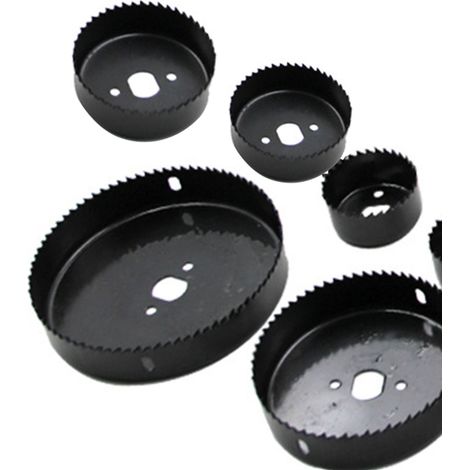 Kit de 16 scies cloches en acier au carbone résistant à l'usure, précises et efficaces pour le travail du bois (1/5)