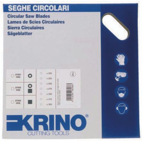 DISCO IN ACCIAIO HSS D 225X1,9 MM DENTI 140