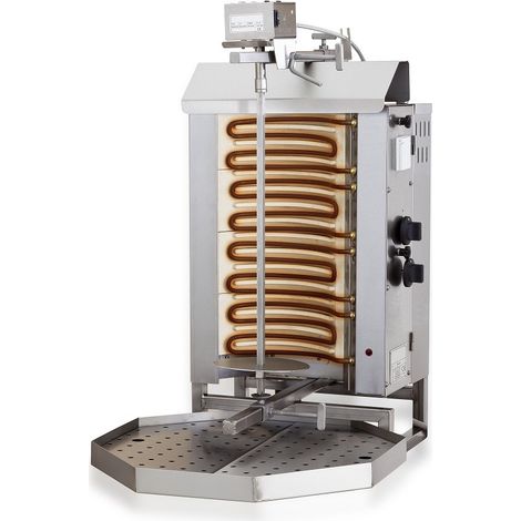 Gyros grill élec. moteur dessus - 4 zones de chauff. - Combisteel (1/3)