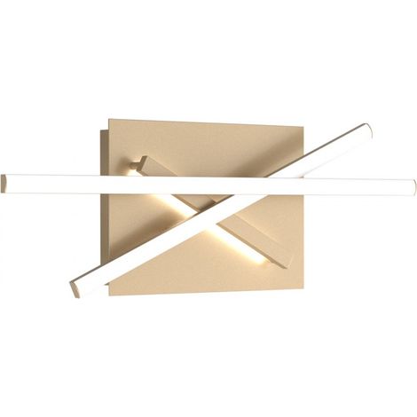 Applique Moderna Dna Alluminio Oro Led 30W (1/5)