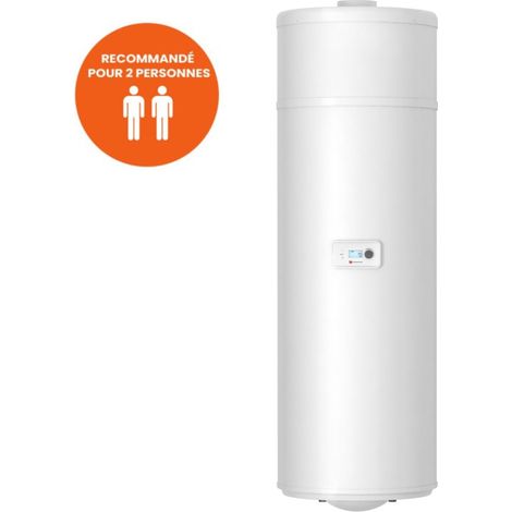 Chauffe-Eau Thermodynamique 100L SAUNIER DUVAL Magna Aqua 100/3 OptiGaz Vertical Monophasé - 0010028216