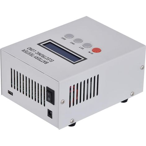 Testeur de charge électronique CC Testeur de batterie EBC-A20 20A 85W Batteries au plomb-acide au Lithium Test de capacité 5A Charge 20A Support de décharge contrôle logiciel pour le courant de tensio (1/5)