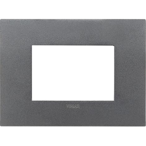 VIMAR - 19953.02 Plaque de fixation 3M, gris ardoise mat