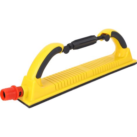 Ortviai Bloc de ponçage manuel réglable avec velcro, 7 x 40 cm, mousse PU pour bois, carrosserie et rénovation (1/5)