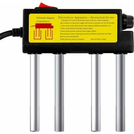 Testeur de Qualité de l'eau-Testeur de Qualité de l'eau Portable Testeur d'impuretés de l'eau Moniteur d'essai de Machine d'électrolyseur