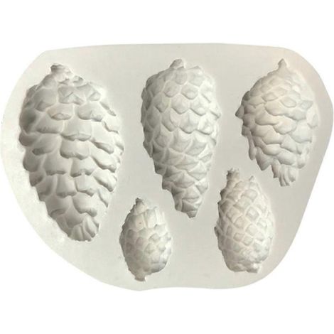 Seifenformen, Schokoladenformen, Kuchen-Schokoladenseifen-Dekoration, exquisite Tannenzapfen (1/5)