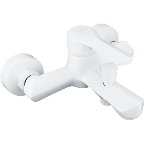 Mexen Sabre robinet de bain, Blanc - 72130-20 (1/2)
