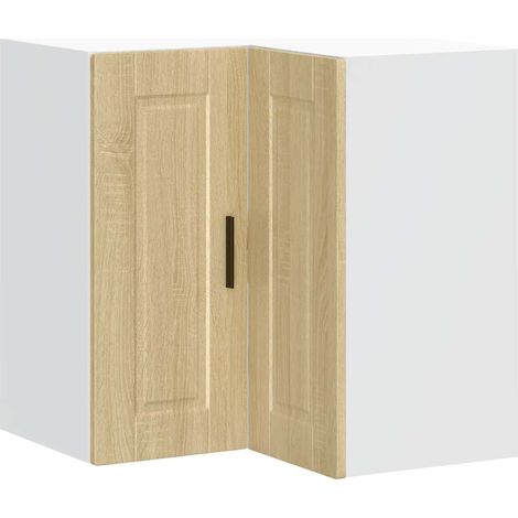 Maison Exclusive - Mueble cocina esquina pared Porto roble sonoma