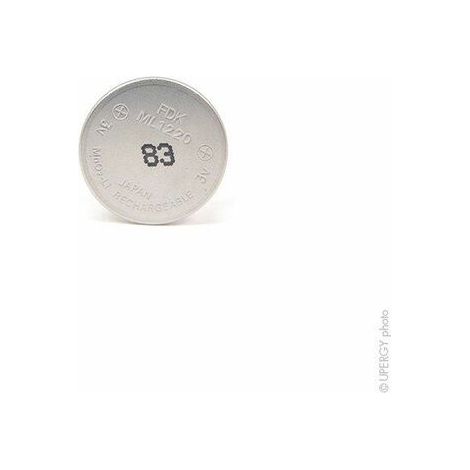 Tipsun - Accus bouton Lithium ML1220 3V 18mAh (1/2)