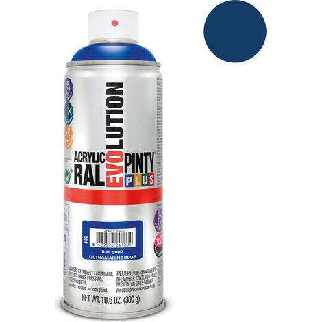 Vernice spray PintyPlus Evolution RAL 5002 Blu oltremare 520cc