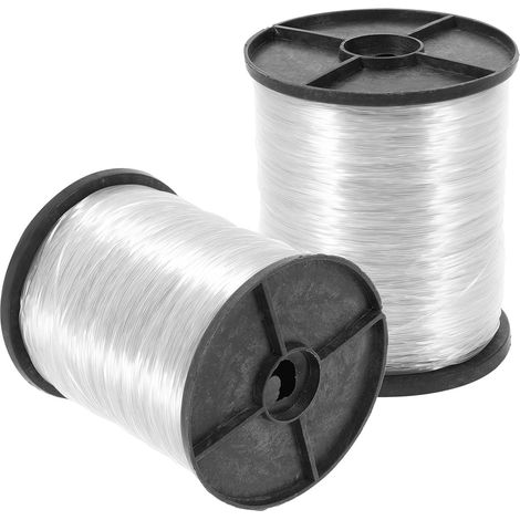 Fil de suspension invisible GARVALON 1 mm 1 kg fil (1/5)