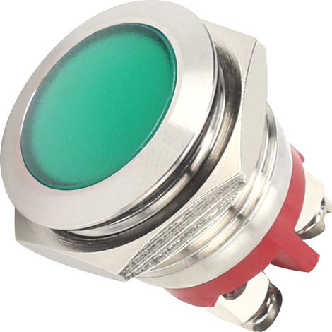 0,6 Zoll LED-Anzeige, helles Signallicht, flammhemmender Sockel, IP66 wasserdicht, universell einsetzbar (Grün) (1/5)