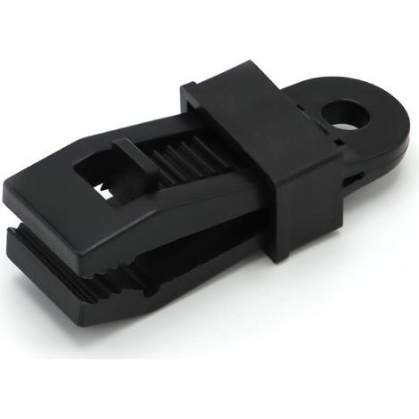 Juego de 12 clips resistentes para toldos con fuerte agarre, clips para toldos de tiendas de campaña exteriores para sujetar lonas de toldos, parasoles de coche y cubiertas de piscina. (1/3)