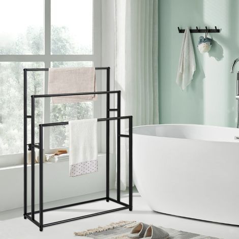 Portasciugamani bagno autonomo extra large 29.53x9.84 pollici (1/5)