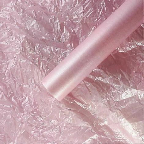 Doublure imperméable en papier kraft froissé pour emballage floral - 2 carillons éoliens violets